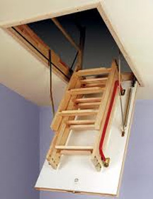 Completed loft ladder installation